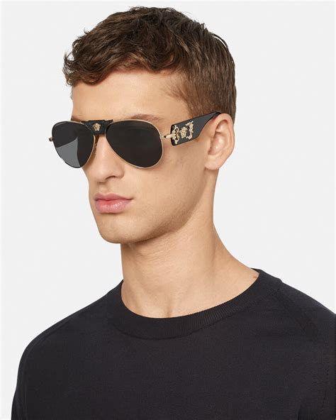 mens versace sun glasses|versace sunglasses official website.